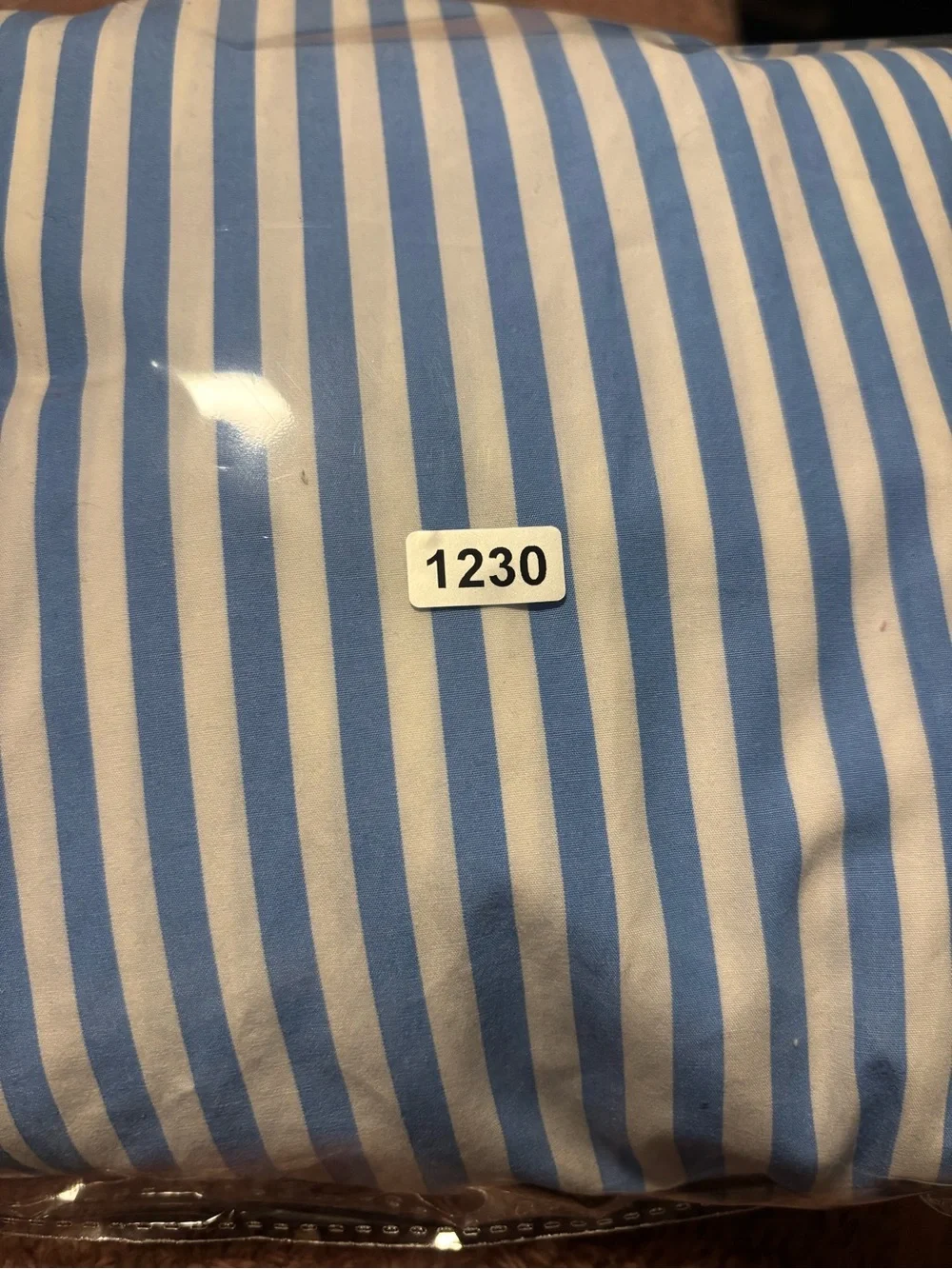 Banana Republic Blue White Striped Midi Shirt Dress Size M NWT (1230)